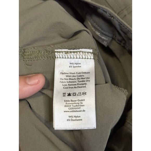 EDDIE BAUER Mens Nylon Shorts Hiking Outdoor Camping Travel Preppy Basic Sz 32 - Picture 5 of 11